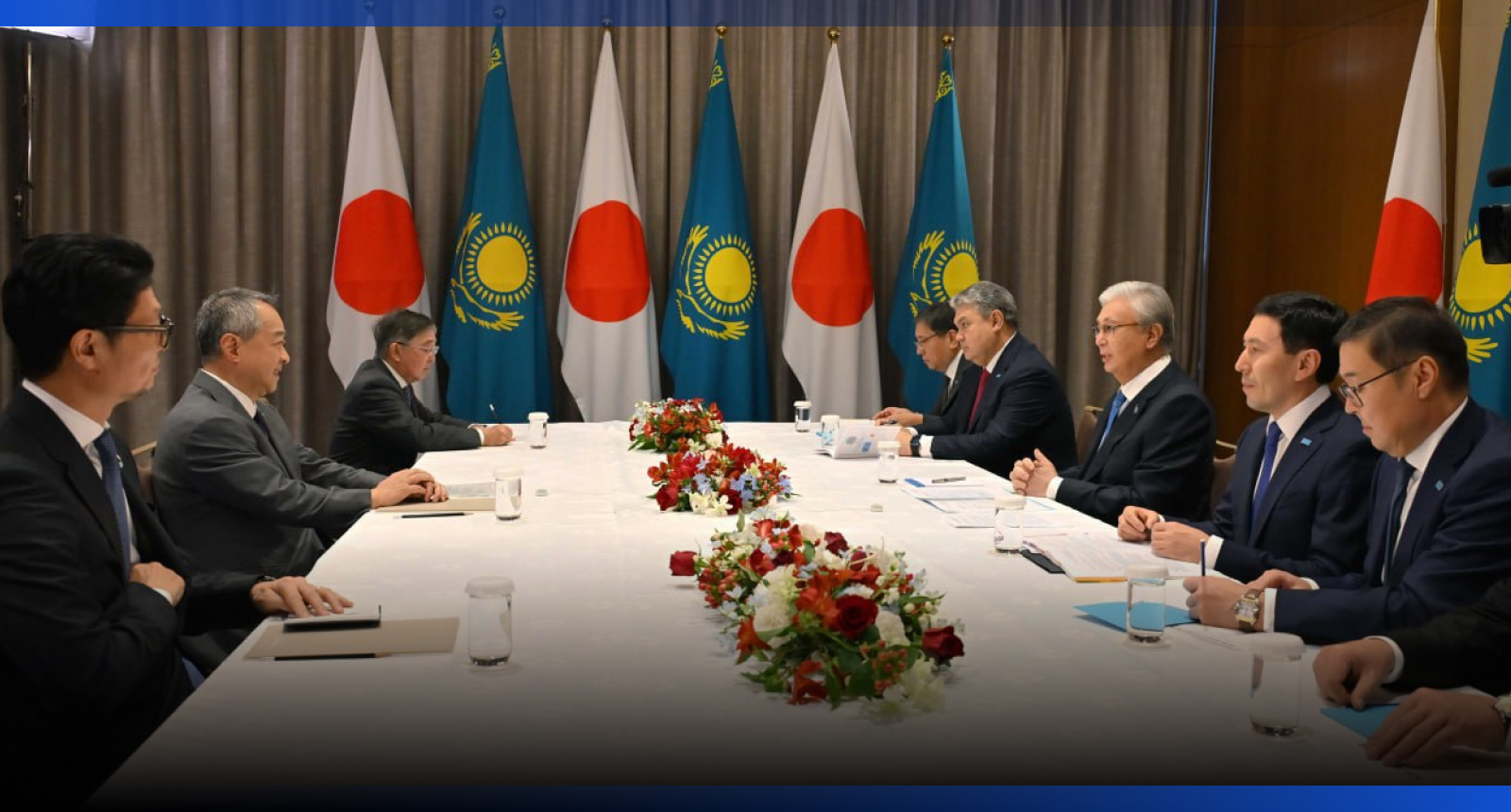 Image for Токаев провёл встречу с президентом корпорации Sumitomo